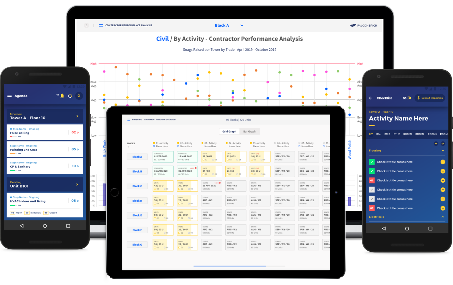 FalconBrick Construction Management Software